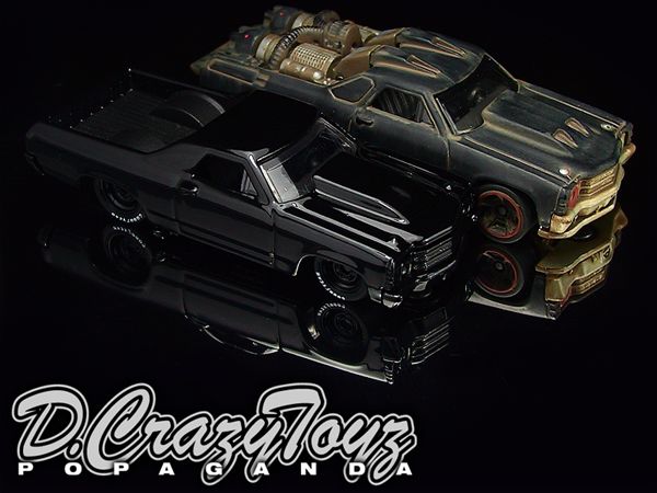 画像: PRE-ORDER HELLS DEPT 2012 【WEEKEND ROAD WARRIOR CUSTOM '71 EL CAMINO (2CAR BLISTER PACK EDITION) (完成品）】 （送料サービス適用外） (近日入荷予定）