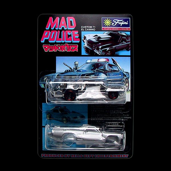 画像: PRE-ORDER HELLS DEPT 2012 【FUJINI MAD POLICE CUSTOM 71 EL CAMINO (BLISTER PACK EDITION)(完成品）】 （送料サービス適用外） (近日入荷予定）