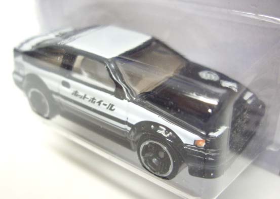 画像: 【TOYOTA AE-86 COROLLA】　BLACK-WHITE/MC5 (ホットホイール TAMPO)