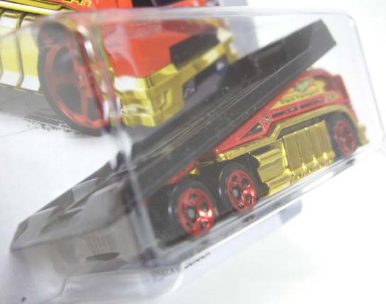 画像: 【BACK SLIDER】 RED-GOLD-BLACK/5SP