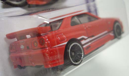 画像: 【NISSAN SKYLINE GT-R (R34)】 RED/J5