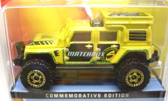 画像: 2013 MATCHBOX 60th ANNIVERSARY 【JEEP WRANGLER SUPERLIFT】 YELLOW (MATCHBOX TAMPO)