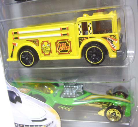 画像: 2012 5PACK 【RACE RODS】　Mustang Funny Car / Custom '10 Camaro SS / '07 Chevy Tahoe / Fire Eater / Madfast 