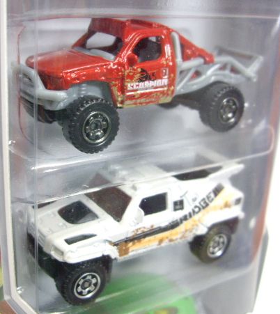 画像: 2012 MATCHBOX 5PACK - DESERT ADVENTURE (Quick Sander / Coyote 500 / Rock Shocker / Ridge Raider / Volkswagen Beetle 4x4)