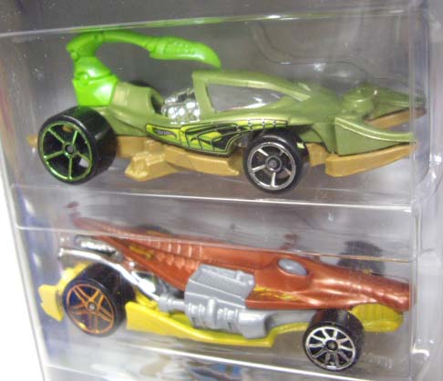 画像: 2012 5PACK 【CREATURE CARS】　Scorpedo / Croc Rod / Howlin' Heat / Roll Cage / Sting Rod II 