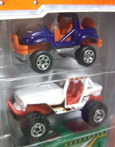 画像: 2012 MATCHBOX 5PACK - MOUNTAIN ADVENTURE (Cliff Hanger / MBX 4X4 / Road Tripper / 1968-Toyota Land Cruiser (FJ40) / Jungle Crawler)