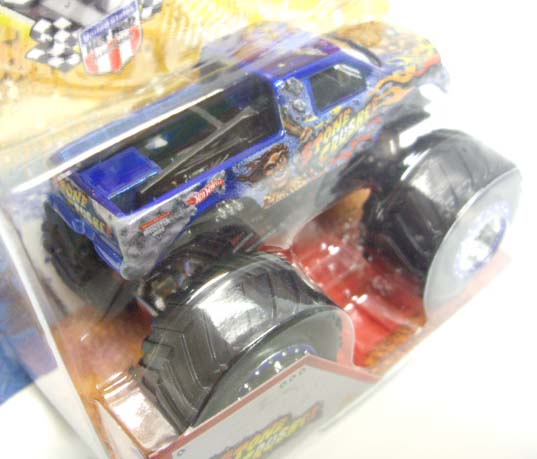 画像: 2013 MONSTER JAM included CRUCHABLE CAR! 【STONE CRUSHER】 SPEC.BLUE (SPECTRAFLAMES)