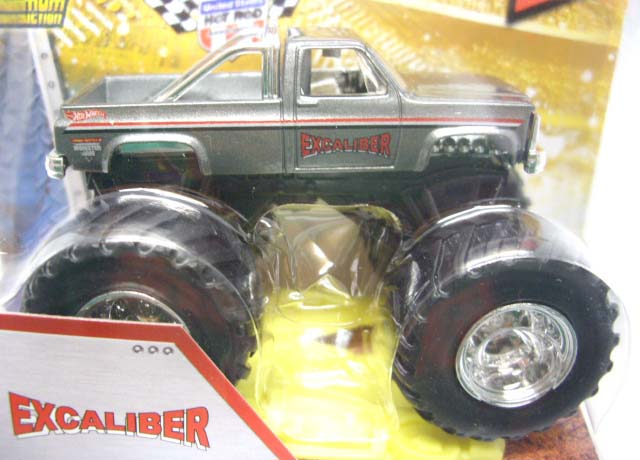 画像: 2013 MONSTER JAM included CRUCHABLE CAR! 【EXCALIBER】 SILVER GRAY (VINTAGE)