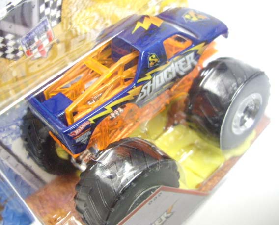 画像: 2013 MONSTER JAM included CRUCHABLE CAR! 【SHOCKER】 MET.BLUE