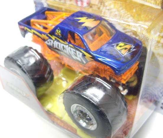 画像: 2013 MONSTER JAM included CRUCHABLE CAR! 【SHOCKER】 MET.BLUE