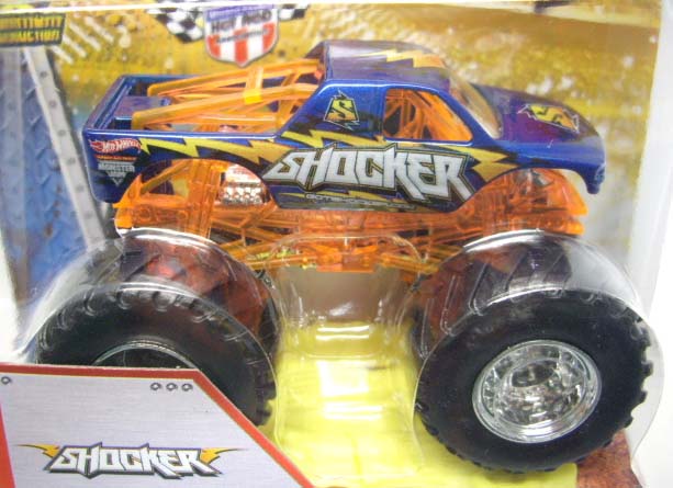 画像: 2013 MONSTER JAM included CRUCHABLE CAR! 【SHOCKER】 MET.BLUE