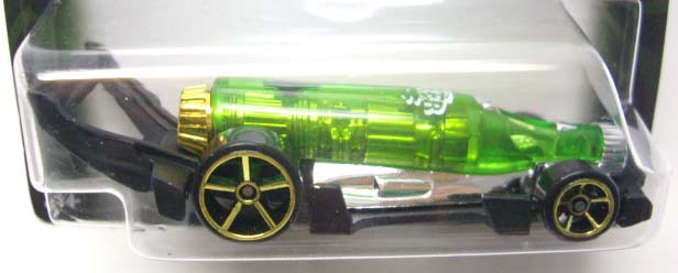 画像: 2009 WALMART EXCLUSIVE CLOVER CARS 【CARBONATOR】　CLEAR GREEN/O5