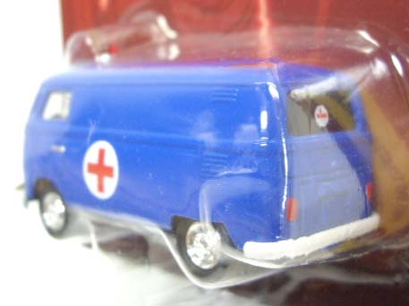 画像: FOREVER 64 R26 【1965 VW TRANSPORTER AMBULANCE】 BLUE/RR 