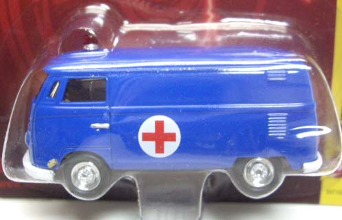 画像: FOREVER 64 R26 【1965 VW TRANSPORTER AMBULANCE】 BLUE/RR 