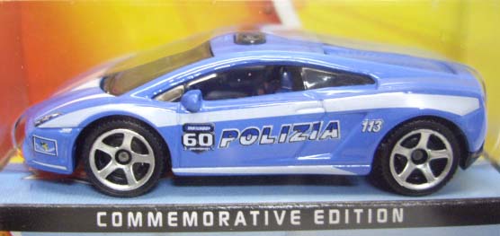 画像: 2013 MATCHBOX 60th ANNIVERSARY 【LAMBORGHINI GALLARDO LP560-4 POLIZIA】 LT.BLUE