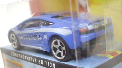 画像: 2013 MATCHBOX 60th ANNIVERSARY 【LAMBORGHINI GALLARDO LP560-4 POLIZIA】 LT.BLUE