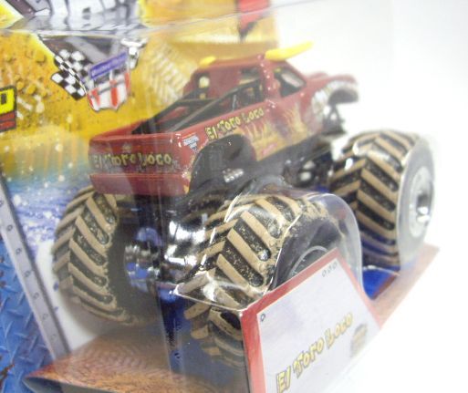 画像: 2013 MONSTER JAM included CRUCHABLE CAR! 【EL TORO LOCO】 REDISH BROWN (MWD TRUCKS)