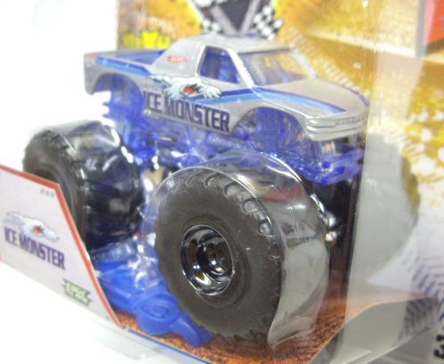 画像: 2013 MONSTER JAM included CRUCHABLE CAR! 【ICE MONSTER】 SILVER (EDGE GLOW)