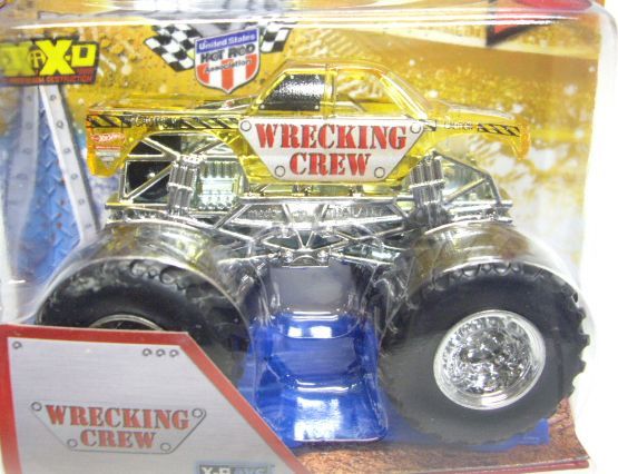 画像: 2013 MONSTER JAM included CRUCHABLE CAR! 【WRECKING CREW】 CLEAR YELLOW (X-RAYS)