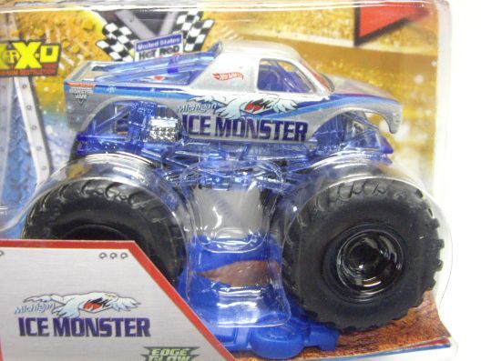 画像: 2013 MONSTER JAM included CRUCHABLE CAR! 【ICE MONSTER】 SILVER (EDGE GLOW)