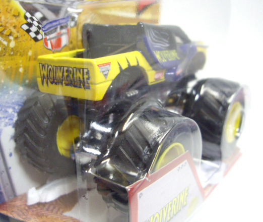 画像: 2013 MONSTER JAM included CRUCHABLE CAR! 【WOLVERINE】 YELLOW (1ST EDITIONS)