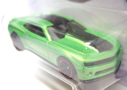 画像: 【2013 HOT WHEELS CHEVY CAMARO】　MET.GREEN/MC5 (NEW CAST)