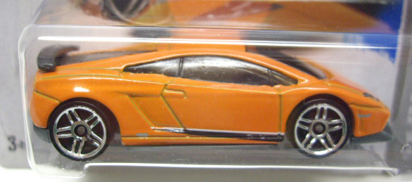 画像: 【LAMBORGHINI GALLARDO LP 570-4 SUPPERLEGGERA】　ORANGE/PR5 (インターナショナル・ショートカード）