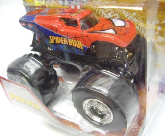 画像: 2013 MONSTER JAM included CRUCHABLE CAR! 【SPIDER-MAN】 RED