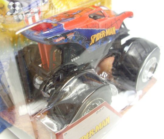 画像: 2013 MONSTER JAM included CRUCHABLE CAR! 【SPIDER-MAN】 RED