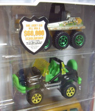 画像: 2013 MATCHBOX 5PACK  【JUNGLE】 ATV 6x6/Cliff Hanger(EX)/Jungle Crawler(EX)/Road Tripper(EX)/Jeep Wrangler 1998(EX) 