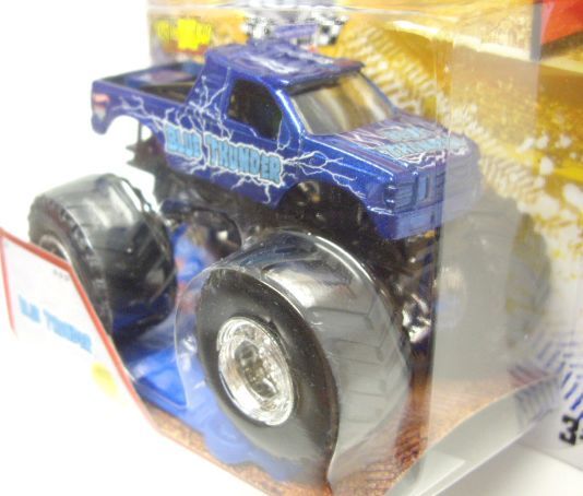 画像: 2013 MONSTER JAM included CRUCHABLE CAR! 【BLUE THUNDER】 BLUE (1ST EDITIONS)