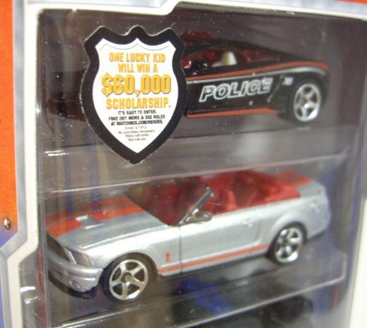 画像: 2013 MATCHBOX 5PACK  【POLICE】 Lamborghini Gallardo LP560-4 Police/2007 Ford Shelby GT500 Convertible/Subaru Impreza WRX Police/Frost Fighter/SWAT Truck