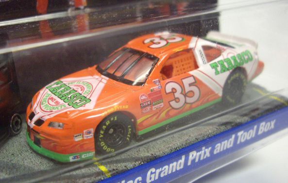 画像: 1998 HOT WHEELS PRO RACING PIT CREW 【#35 TEAM TABASCO TODD BODINE/PONTIAC GRAND PRIX and TOOL BOX】　ORANGE/RR