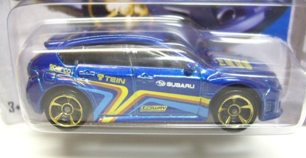 画像: 【SUBARU WRX STI】　BLUE/MC5　(インターナショナル・ショートカード)