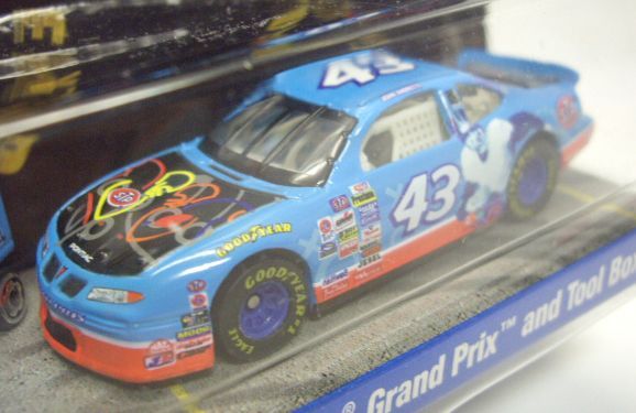 画像: 2000 HOT WHEELS RACING PIT CREW 【#43 TEAM PETTY ENTERPRISES/PONTIAC GRAND PRIX and TOOL BOX】　LT.BLUE/RR