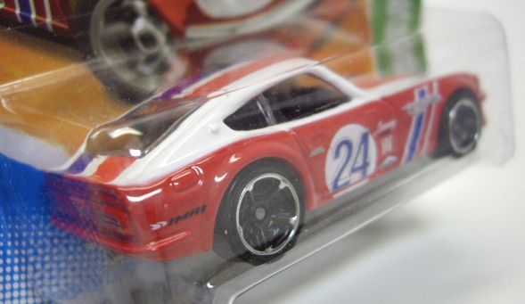 画像: 【DATSUN 240Z】　RED-WHITE/MC5 (インターナショナル・ショートカード)