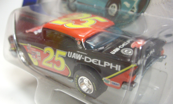 画像: 2002 HOT WHEELS RACING 【#25 TEAM UAW-DELPHI '57 CHEVY】 BLACK-RED/RR