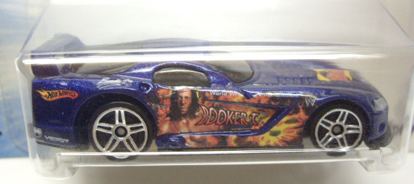 画像: 2007 WWE 【BOOLER T - DODGE VIPER GTS-R】　BLUE/5SP (US TOYS'R'US EXCLUSIVE)