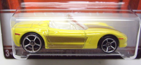 画像: 2013 WALMART EXCLUSIVE CORVETTE 60th ANNIVERSARY 【CORVETTE C6 CONVERTIBLE】 YELLOW/O5