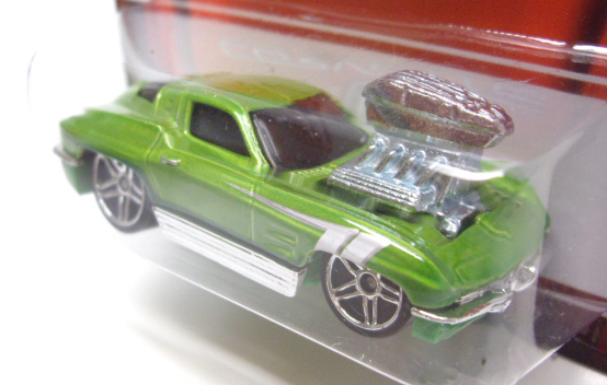 画像: 2013 WALMART EXCLUSIVE CORVETTE 60th ANNIVERSARY 【1963 CORVETTE】 GREEN/PR5