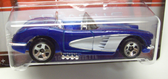 画像: 2013 WALMART EXCLUSIVE CORVETTE 60th ANNIVERSARY 【1958 CORVETTE】 BLUE/5SP