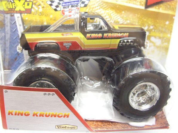 画像: 2013 MONSTER JAM included CRUCHABLE CAR! 【KING KRUNCH】 BLACK (VINTAGE)