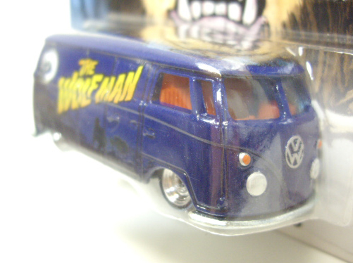 画像: 2013 POP CULTURE - UNIVERSAL STUDIOS MONSTERS 【VOLKSWAGEN T1 PANEL BUS】 NAVY/RR (THE WOLF MAN)