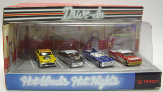 画像: LOOSE - 1999 TARGET EXCLUSIVE HOT NIGHTS 4 SET 【1959 CADILLAC ELDORADO】 MET.BLUE/WL 7SP