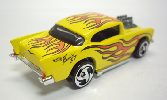 画像: LOOSE - 1999 TARGET EXCLUSIVE HOT NIGHTS 4 SET 【'57 CHEVY】 YELLOW/SB