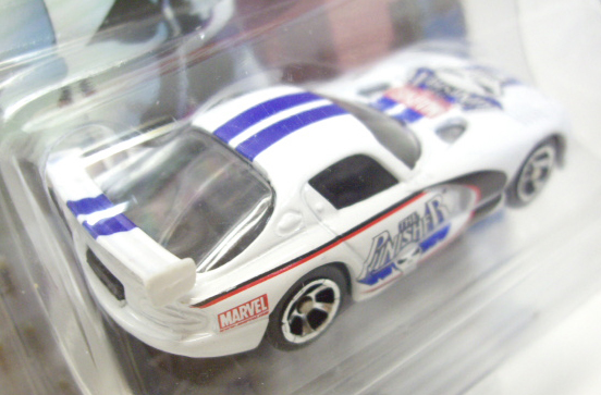 画像: 2002 MAISTO - ULTIMATE MARVEL 【PUNISHER - DODGE VIPER GTS】 WHITE