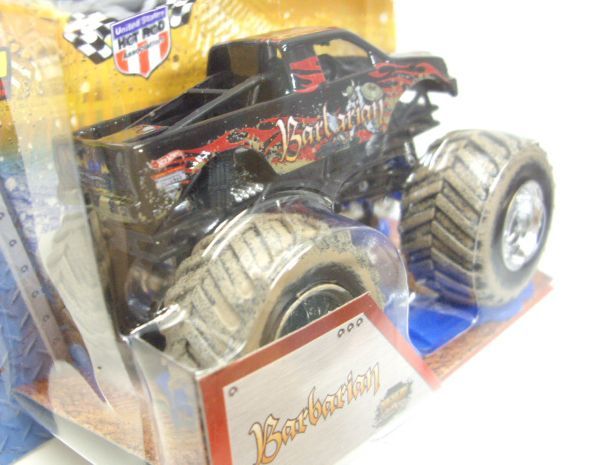 画像: 2013 MONSTER JAM included CRUCHABLE CAR! 【BARBARIAN】 BLACK (MWD TRUCKS)