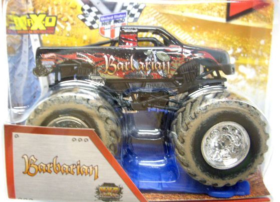 画像: 2013 MONSTER JAM included CRUCHABLE CAR! 【BARBARIAN】 BLACK (MWD TRUCKS)