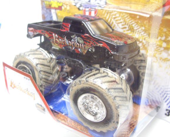 画像: 2013 MONSTER JAM included CRUCHABLE CAR! 【BARBARIAN】 BLACK (MWD TRUCKS)