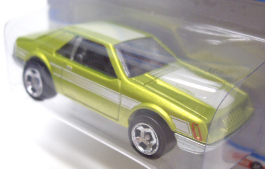 画像: 2013 COOL CLASSICS 【TURBO MUSTANG】 SPEC.FROST LIME/RS (CHASE:台紙のOTTOが赤色）